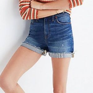 Madewell jean shorts